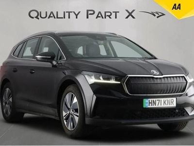 Used Skoda Enyaq iV ecoSuite 150 kW (204 HP) 2021 Black SUV