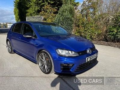 Used VW Golf VII R 2016 Blue Hatchback