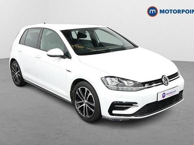 Used VW Golf VII R-line 150 HP (110 kW) 2019 White Hatchback