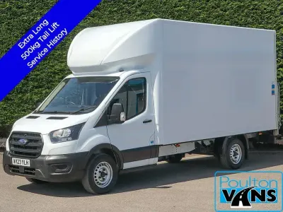 Used Ford Transit 130 HP (95 kW) 2023 White Cabriolet