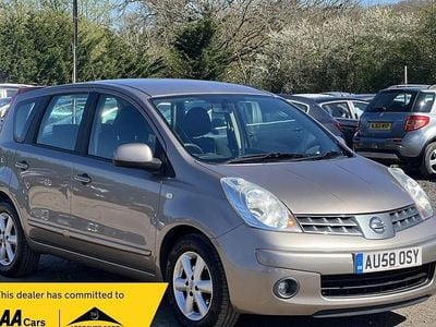 Used Nissan Note Acenta 110 HP (80 kW) 2008 Beige Hatchback