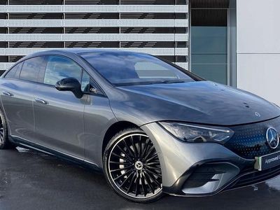 Grey Used 2024 Mercedes EQE350 AMG line Sedan | £53,123 (Expensive)