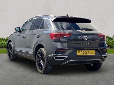 Usado VW T-Roc SEL 150 HP (110 kW) 2020 Cinzento SUV