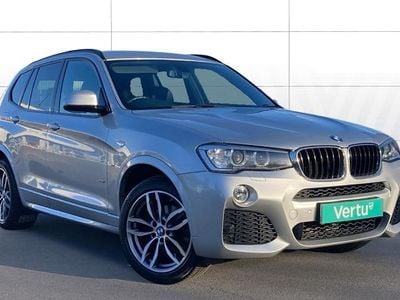 Used BMW X3 M Sport 190 HP (139 kW) 2017 Silver SUV