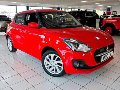 Fervent red Used 2023 Suzuki Swift SZ-T Hatchback | £13,989 (A bit pricey)