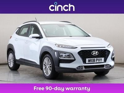 White Used 2018 Hyundai Kona SE SUV | £10,249 (Fair price)