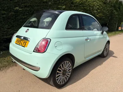 Used Fiat 500 S 69 HP (50 kW) 2015 Green Hatchback