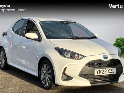 White Used 2023 Toyota Yaris Hybrid Hatchback | £16,899 (Good price)