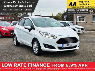 White Used 2017 Ford Fiesta Titanium Hatchback | £8,000 (Good price)