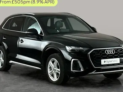 Used Audi Q5 S-Line 204 HP (150 kW) 2023 Black SUV