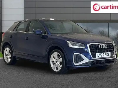 Used Audi Q2 S-Line 150 HP (110 kW) 2022 Blue SUV