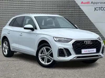 Used Audi Q5 S-Line 180 HP (132 kW) 2022 White SUV