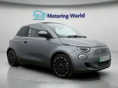 Used Fiat 500e La Prima 86 kW (118 HP) 2023 Grey Cabriolet