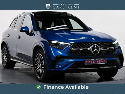 Used Mercedes GLC300e AMG line 2023 Blue SUV