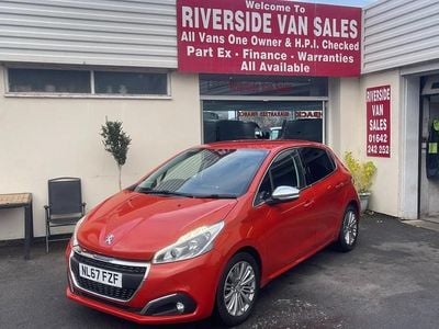Orange Used 2017 Peugeot 208 Allure Hatchback | £6,495 (Fair price)