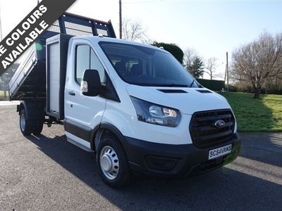 used Ford Transit 350 LEADER L3 SINGLE CAB TOOL POD TIPPER 2.0 ECO BLUE 170PS *A/C + TOUCHSCREEN*