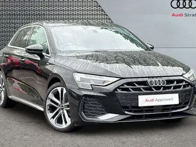 Used Audi A3 Sportback S-Line 150 HP (110 kW) 2025 Black Hatchback