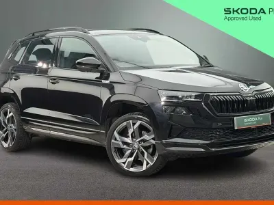 Używany Skoda Karoq SportLine 150 KM (110 kW) 2023 Czarny SUV