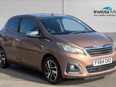Used Peugeot 108 82 HP (60 kW) 2014 Bronze Hatchback