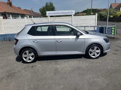 Used Skoda Fabia SE L 110 HP (80 kW) 2017 Silver Hatchback