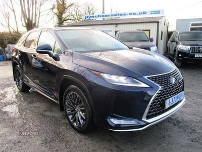 Blue Used 2020 Lexus RX450h SUV | £23,950 (Fair price)
