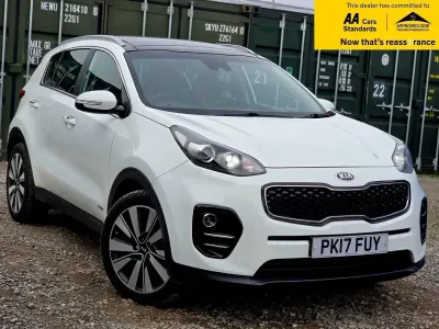 Używany Kia Sportage 134 KM (98 kW) 2017 Biały SUV