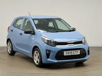 Used Kia Picanto 2019 Blue Hatchback