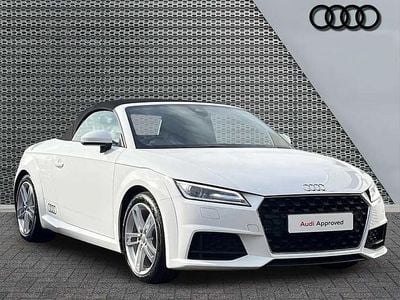 Used Audi TT Roadster Sport 194 HP (142 kW) 2021 White Cabriolet