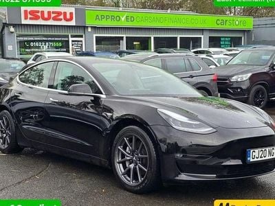 Black Used 2020 Tesla Model 3 Long Range AWD Sedan | £15,799 (Fair price)