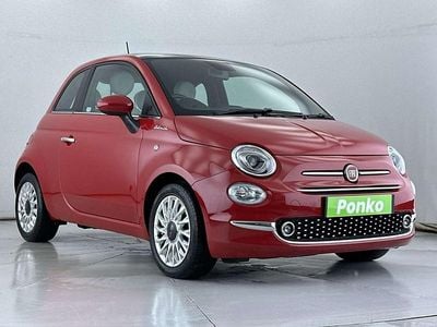 Used Fiat 500 Dolcevita 2022 Red Hatchback