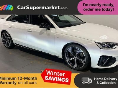 Used 2025 Audi A4 Black Edition Sedan | £23,197