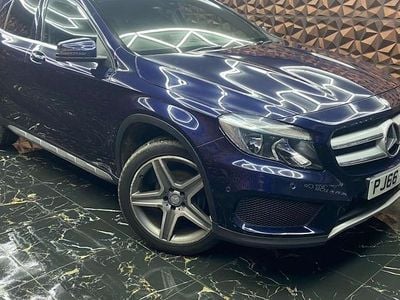 Used Mercedes GLA200 AMG line 156 HP (114 kW) 2016 Blue SUV