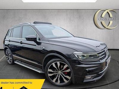 Used VW Tiguan R-line 150 HP (110 kW) 2017 Black SUV