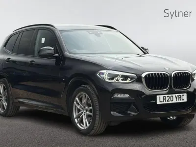 Used BMW X3 M Sport 190 HP (139 kW) 2020 Black SUV