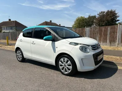 Used Citroën C1 Feel 82 HP (60 kW) 2015 White Hatchback