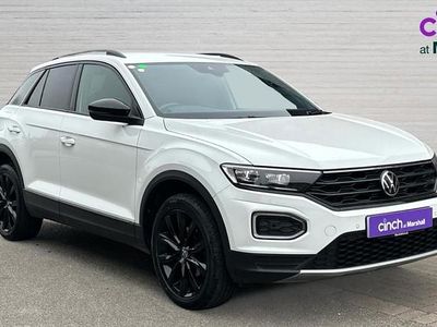 Used VW T-Roc Black Edition 150 HP (110 kW) 2021 White SUV