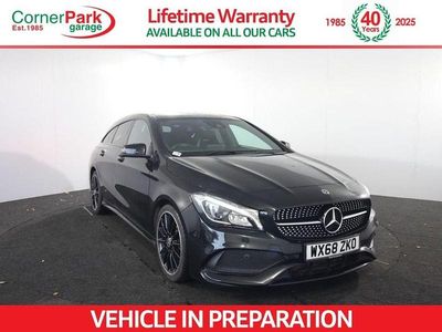 Black Used 2018 Mercedes CLA220 Shooting Brake AMG line Estate | £14,999 (Fair price)