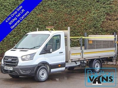 Used Ford Transit 130 HP (95 kW) 2022 White Cabriolet