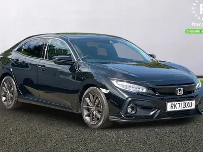 Used Honda Civic SR 126 HP (92 kW) 2021 Black Hatchback