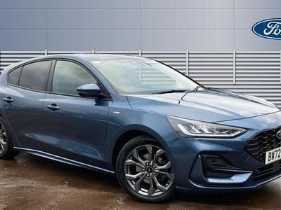 Used Ford Focus ST-Line 125 HP (91 kW) 2023 Blue Hatchback
