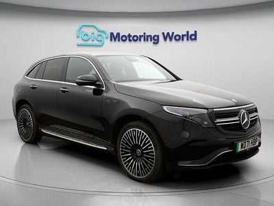 Used Mercedes EQC400 AMG line 300 kW (408 HP) 2022 Black SUV