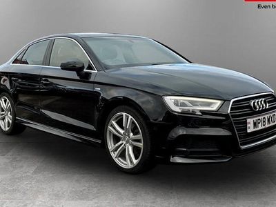Used Audi A3 S-Line 150 HP (110 kW) 2018 Sedan