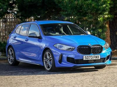 Used BMW M135 Comfort Edition 306 HP (225 kW) 2024 Blue Hatchback