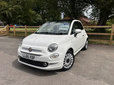 Used Fiat 500 S 69 HP (50 kW) 2015 White Hatchback