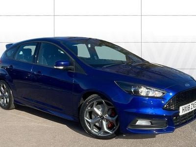 Used Ford Focus ST 185 HP (136 kW) 2017 Blue Hatchback