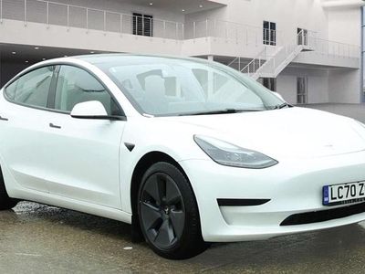 White Used 2020 Tesla Model 3 Standard Range Sedan | £13,000 (Fair price)
