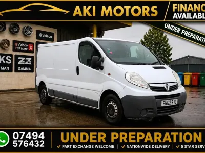 Gebraucht Vauxhall Vivaro 2012 Weiß Van / Kleinbus
