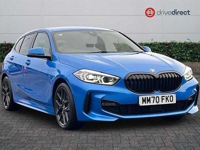 Used BMW 118 M Sport 136 HP (100 kW) 2020 Blue Hatchback