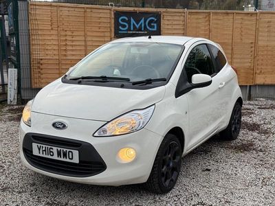 White Used 2016 Ford Ka Zetec Hatchback | £3,250 (Good price)
