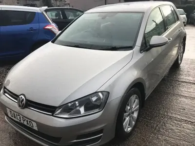 Used VW Golf VII SE 150 HP (110 kW) 2013 Silver Hatchback